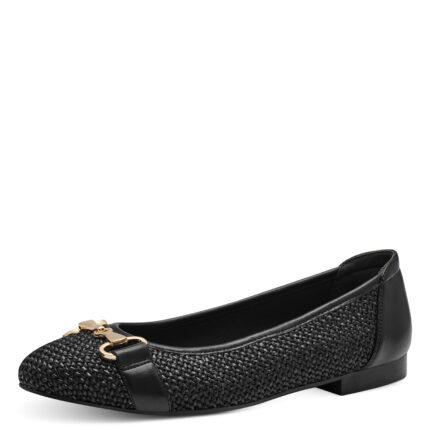 Дамски обувки Tamaris Comfort Lining балерина Touch it черни