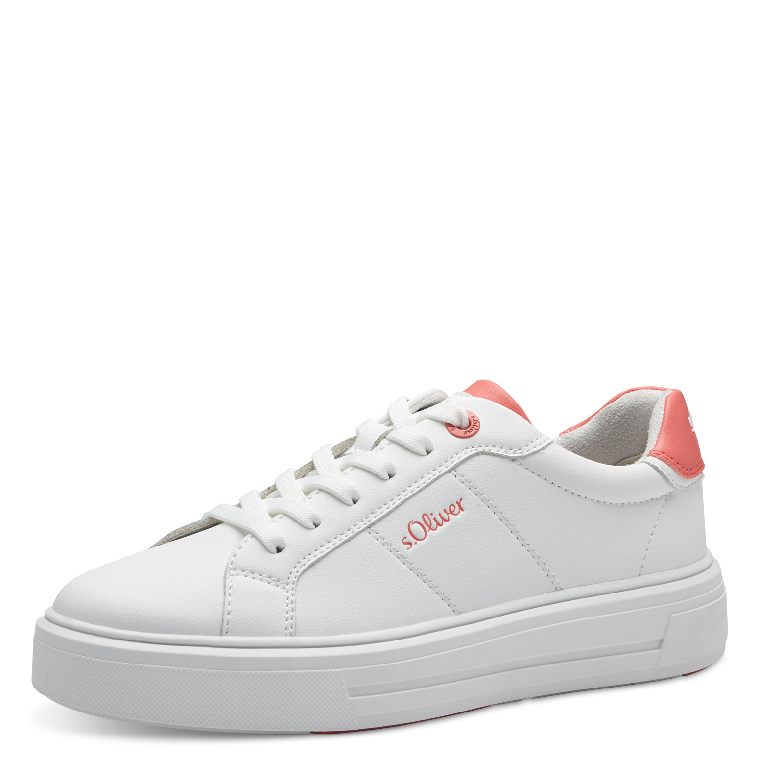 Дамски спортни обувки S.Oliver Soft Foam VEGAN бели
