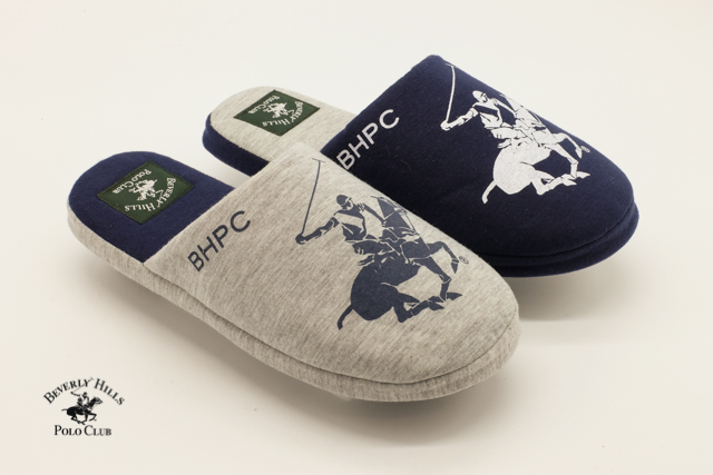 Мъжки домашни чехли Polo сини