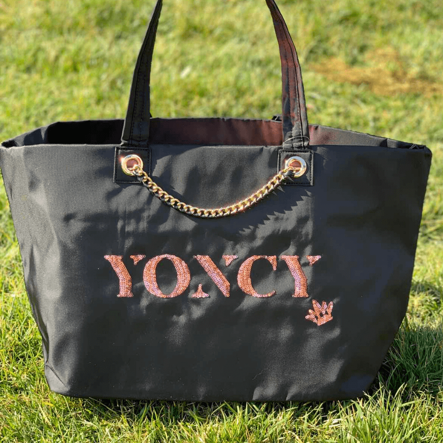 Дамска голяма чанта Yoncy® черна