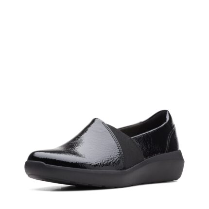 Дамски ежедневни обувки  Clarks Kayleigh Step  черен лак