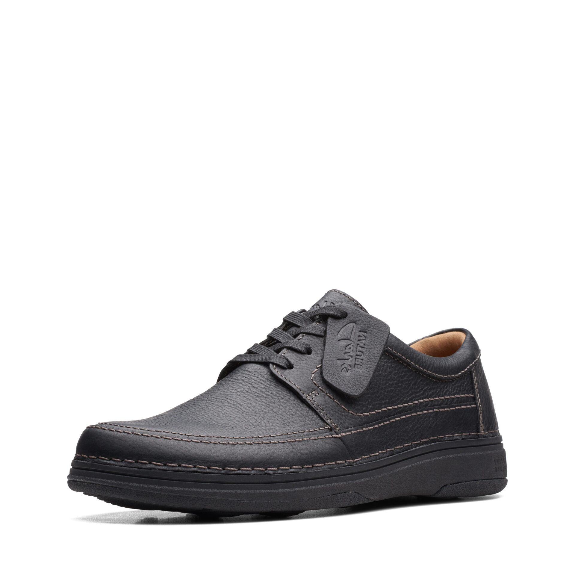 Мъжки спортни обувки Clarks Nature 5 Lo  естествена кожа черни