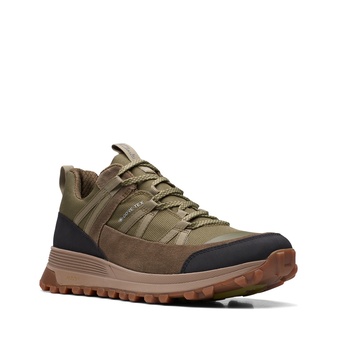 Мъжки маратонки Clarks ATL TREK RUN GORE-TEX каки