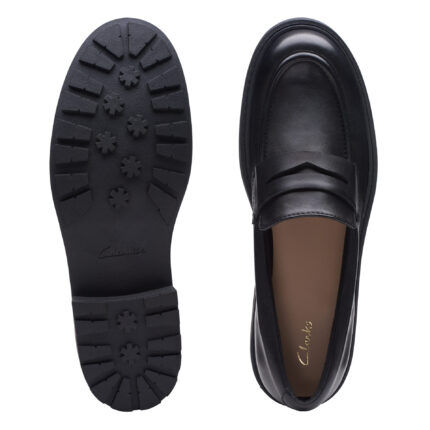 Дамски обувки Clarks Orinoco2  Penny естествена кожа черни