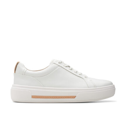 Дамски спортни обувки Clarks Hollyhock Walk бели