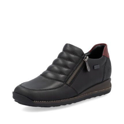 Дамски обувки RIEKER TEX 44268-00 ширина E1/2 черни