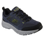 Мъжки спортни обувки Skechers мемори пяна естествена кожа сини