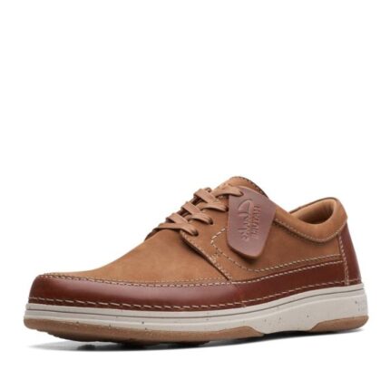 Мъжки спортни обувки Clarks Nature 5 Lo  естествен набук кафяви