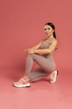Дамски спортен комплект Yoncy лилав - Image 5