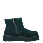 Дамски боти Tamaris Touch it естествен велур зелени - Image 7