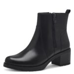 Дамски кожени боти Tamaris COMFORT-Duo-Tex-Wide Fit- черни
