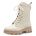 Дамски боти Tamaris COMFORT Wide Fit слонова кост