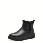Дамски боти Tamaris COMFORT- Duo TEX-Wide Fit- черни - Image 2