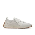 Мъжки обувки Clarks Craft Speed естествена кожа бели - Image 3