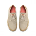 Мъжки ежедневни обувки Clarks Easeway Lace бежови - Image 3