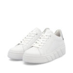 Дамски спортни обувки Rieker W6201-80 бели - Image 2