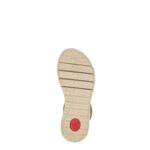 Дамски кожени сандали Tamaris Comfort Wide Fit златисти - Image 5