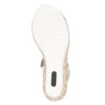 Дамски бели сандали на платформа REMONTE R6266-80 - Image 9