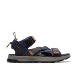 Мъжки сандали Clarks ATL Trek Tide сини/оранжеви - Image 2