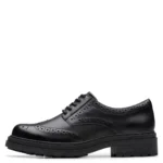 Дамски кожени обувки Clarks Orinoco3 Derby черни - Image 2
