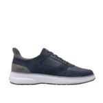 Мъжки ежедневни обувки Clarks Mullan Easy Widefit сини - Image 3