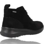 Дамски боти естествен велур Legero Gore-tex черни - Image 5
