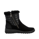 Дамски велурени боти Rieker Tex L7187-00 черни - Image 10