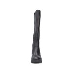 Дамски ботуши на ток Rieker 77684-00 черни - Image 8