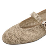 Дамски обувки/балеринки Tamaris Touch it златисти - Image 3