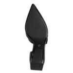 Дамски обувки на ток естествена кожа Tamaris Touch-it черни - Image 6