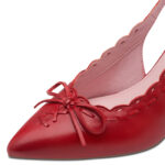 Елегантни дамски обувки Tamaris Touch it червени - Image 3