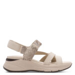 Дамски ежедневни сандали Tamaris Comfort Wide Fit бежови/златисти - Image 4