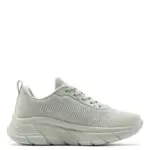 Дамски спортни обувки Skechers BOBS B FLEX HI светло зелени - Image 3