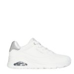 Дамски маратонки Skechers UNO - Golden Air бели - Image 3