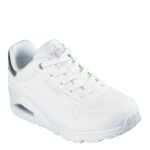 Дамски маратонки Skechers UNO - Golden Air бели - Image 4