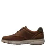 Мъжки ежедневни обувки естествен набук Clarks Mullan Moc кафяви - Image 2