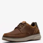 Мъжки ежедневни обувки естествен набук Clarks Mullan Moc кафяви