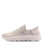 Дамски бежови маратонки Skechers Go Walk Flex - Image 2