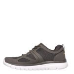 Мъжки маратонки Skechers Burns Agoura сиви/жълти - Image 3