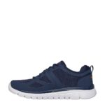 Мъжки маратонки Skechers Burns Agoura сини/оранжеви - Image 2