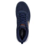 Мъжки маратонки Skechers Burns Agoura сини/оранжеви - Image 5