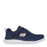 Мъжки маратонки Skechers Burns Agoura сини/оранжеви - Image 3