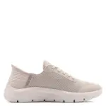 Дамски бежови маратонки Skechers Go Walk Flex - Image 3