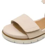 Дамски сандали естествена кожа Tamaris Comfort Wide fit бежови - Image 3