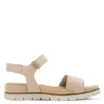 Дамски сандали естествена кожа Tamaris Comfort Wide fit бежови - Image 5