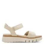 Дамски кожени сандали Tamaris Comfort Wide fit бежови - Image 5