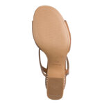 Дамски елеганти сандали на ток Tamaris Touch it кафяви - Image 6