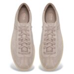 Мъжки спортни обувки естествена кожа Clarks LOCKFORD LACE сиви - Image 4