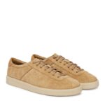 Мъжки спортни обувки естествена кожа Clarks LOCKFORD LACE бежови - Image 4
