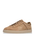 Мъжки спортни обувки естествена кожа Clarks LOCKFORD LACE бежови